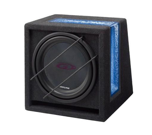 Alpine 12" Subwoofer Im Gehäuse 4 Ohm