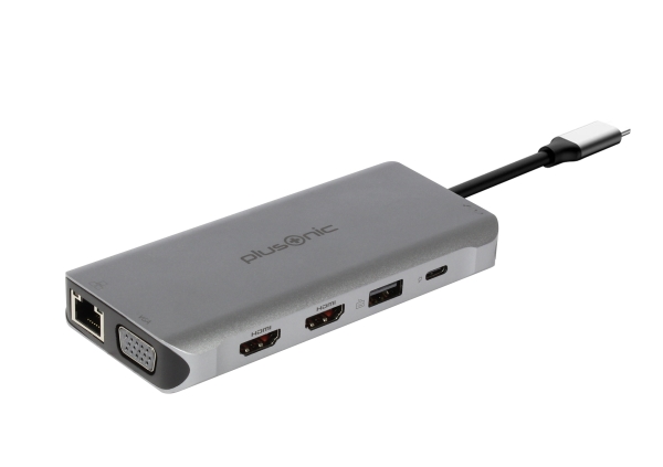 Allnet Psuc0216, Usb 3.2 Gen 1 (3.1 Gen 1) Typ-C, 3.5Mm, Hdmi, Rj-45, Usb 2.0, Usb 3.2 Gen 1 (3.1 Gen 1) Typ-A, Usb 3.2 Gen 1 (3.1 Gen 1) Typ-C, Vga,