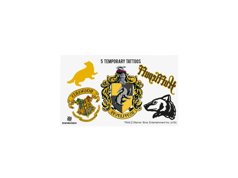 Hufflepuff-Umhang Mit Krawatte
