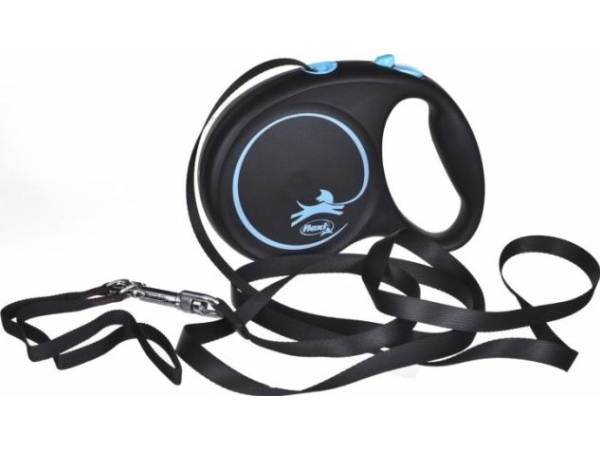Flexi Black Design L Bånd 5 M, 50 Kg, Blå
