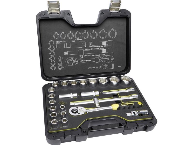 C.K. T4662 Yläavainsarja Metrinen 1/2 24 kpl T4662