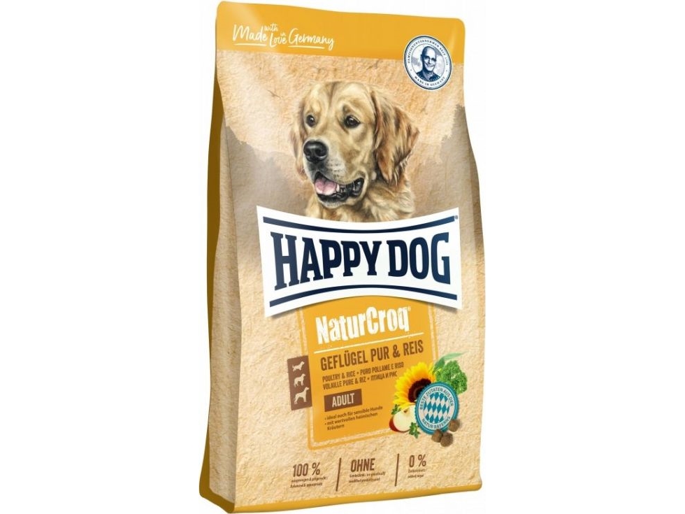 Happy Dog Naturcroq Drób/Ryz 1 Kg