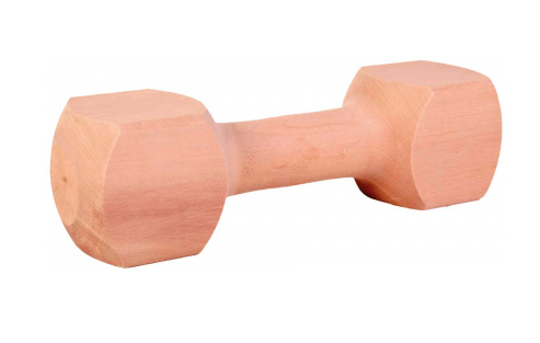 Trixie Apportbuk trä med kant 400g | Sport & Träning - Träningsutrustning - Hantlar | GameStuff