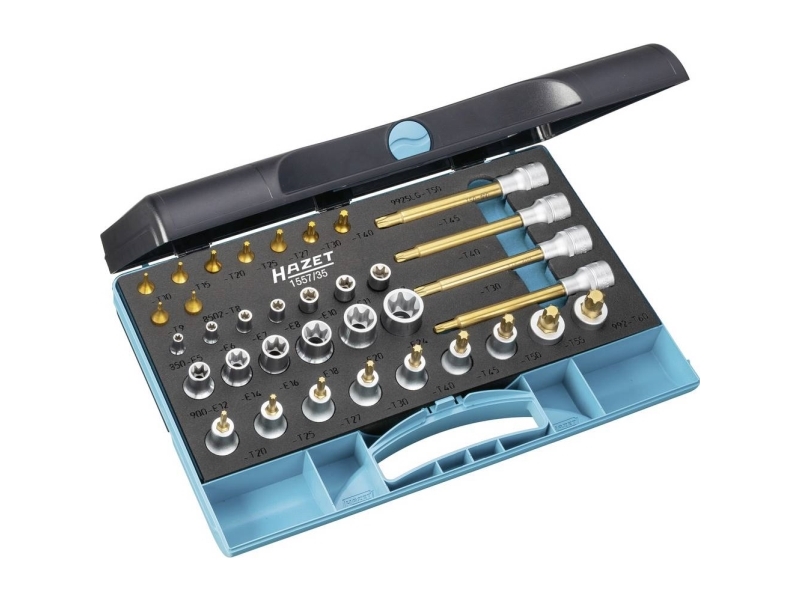 Hazet HAZET 1557/35 Verktygssats 35 delar | Verktyg & Verkstad - För verkstaden - Verktygslåda & verktygssats | GameStuff