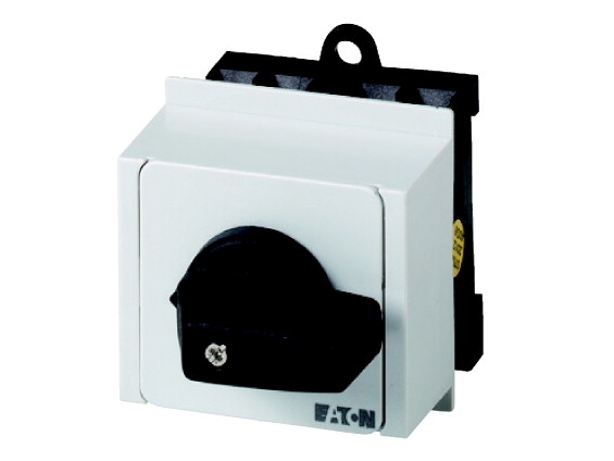 Eaton T0-4-8213/IVS, Vippekontakt, 4P, Plast, Sort, Hvid, IP30, 54 mm
