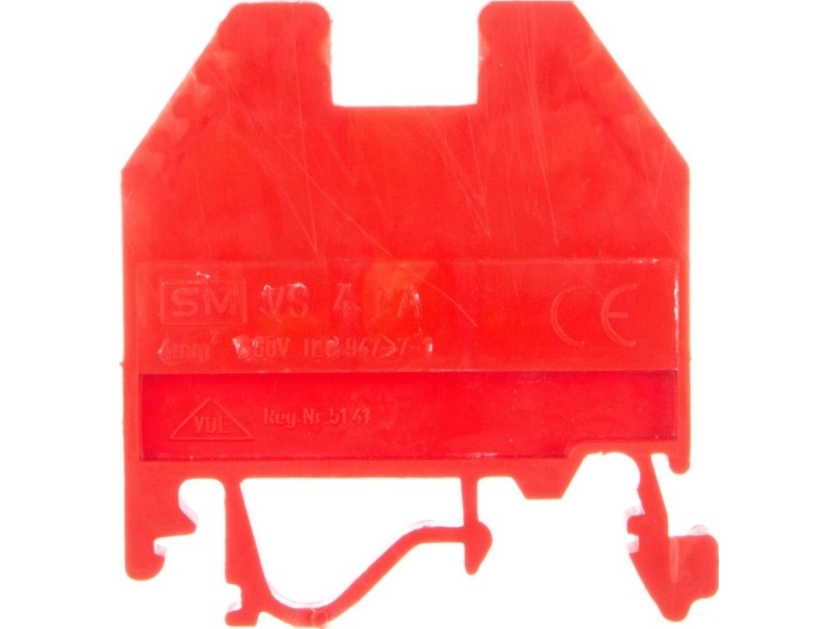 Eti-Polam Schienenverbinder, Gewinde 4Mm2 Rot Vs 4 Pa+ 003901039