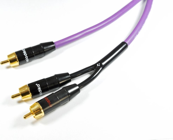 Melodika Rca (Cinch) - Rca (Cinch) X2 2M Kabel Lilla