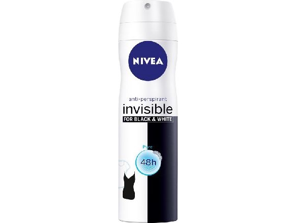 Nivea Deodorant Spray Invisible Black & White Pure