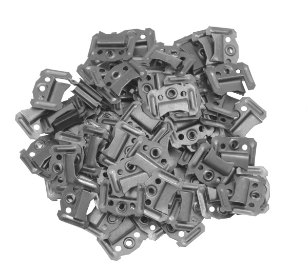 VOREL klem til vægpaneler 23 x 1 mm 04721