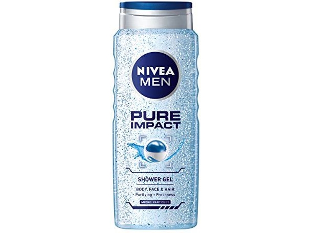 Nivea Pure Impact duschgel 3-i-1 500 ml | Hudvård - Hudvård till herrar - Duschgel | GameStuff