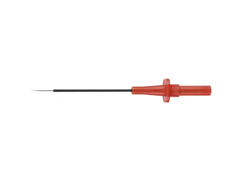 Schützinger SPS 8034 Ni / RT Sikkerhedstestspids Tilslutning 4 mm Rød
