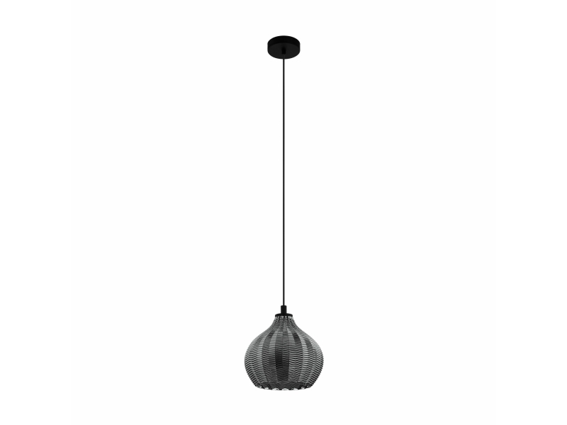 Eglo Tamallat Pendel E27 Ø230 Sort