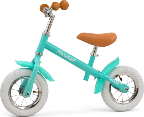 Rowerek biegowy Milly Mally Marshall Air Mint | Utomhusleksaker - Gå / Löpande fordon - Gå cyklar | GameStuff