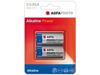 Agfaphoto Lr14 C-Batteri R14 Alkalisk-Mangan 1,5 V 2 Stk