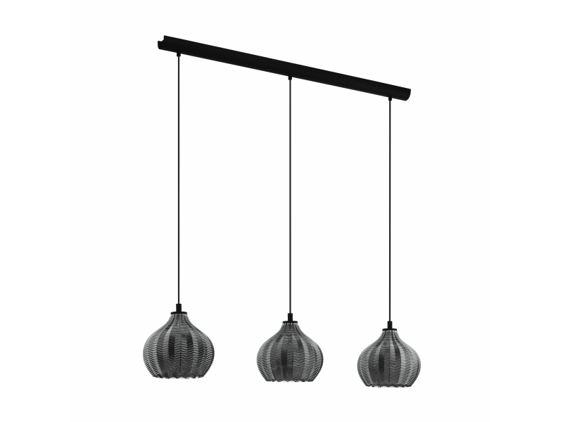 Eglo Tamallat, 3 Glühbirne(N), E27, Ip20, Schwarz