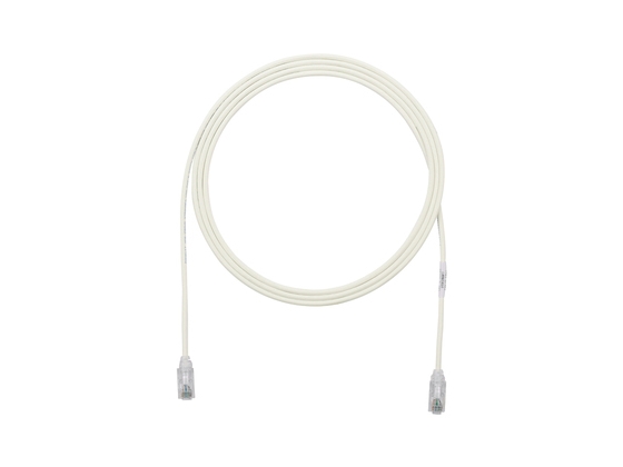 Panduit TX6-28 Category 6 Performance - Patchkabel - RJ-45 (han) til RJ-45 (han) - 3 m - UTP - CAT 6 - IEEE 802.3at - booted, halogenfri, knastfri, strenget - grå