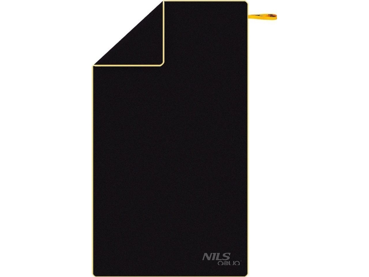 Nils Aqua Microfiber Towel Nils Aqua Nar12 180X100 Cm Black