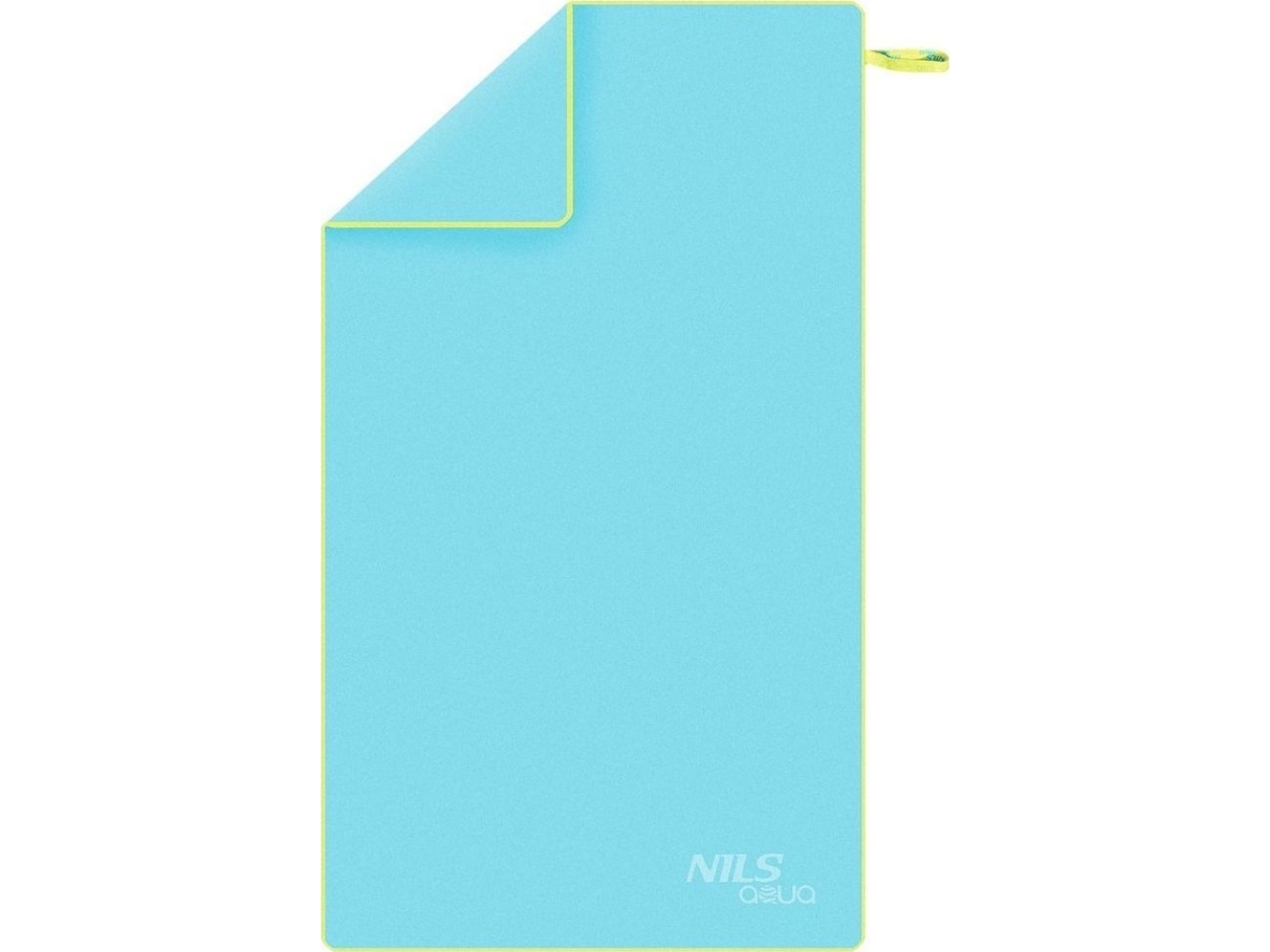 Nils Aqua Microfiber Towel Nils Aqua Nar12 180X100 Cm Light Blue