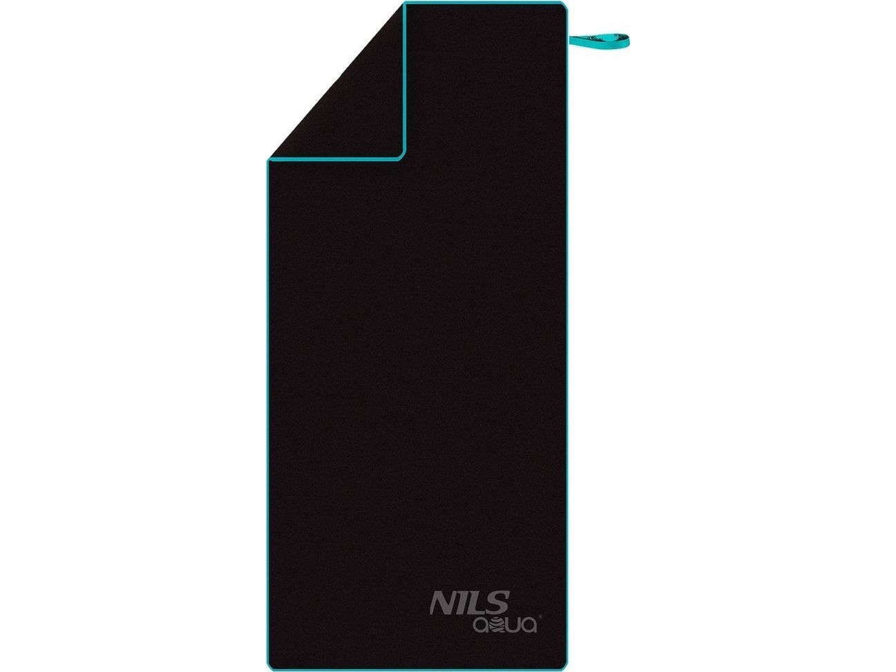 Nils Aqua Microfiber Towel Nils Aqua Nar13 200X90 Cm Black
