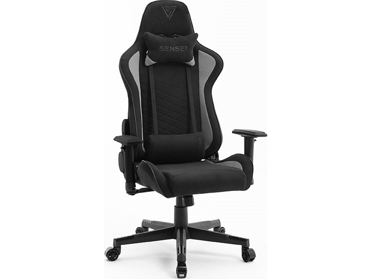 Sense7 Spellcaster Stoff Gaming Stuhl, Schwarz Und Grau