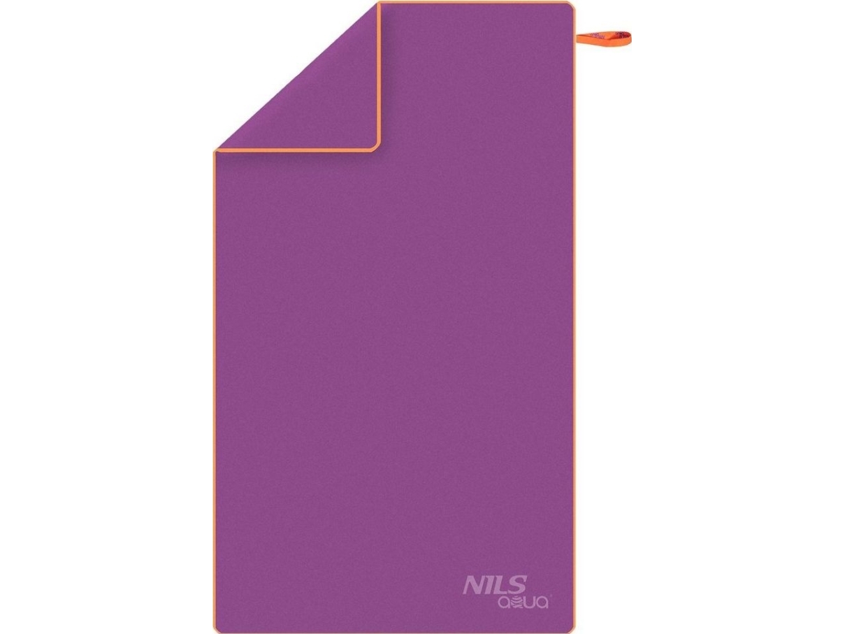 Nils Aqua Microfiber towel Nils Aqua NAR12 180x100 cm purple