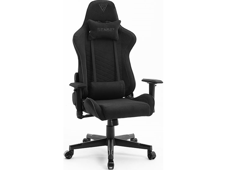 Sense7 Spellcaster Gaming-Stuhl Aus Stoff, Schwarz