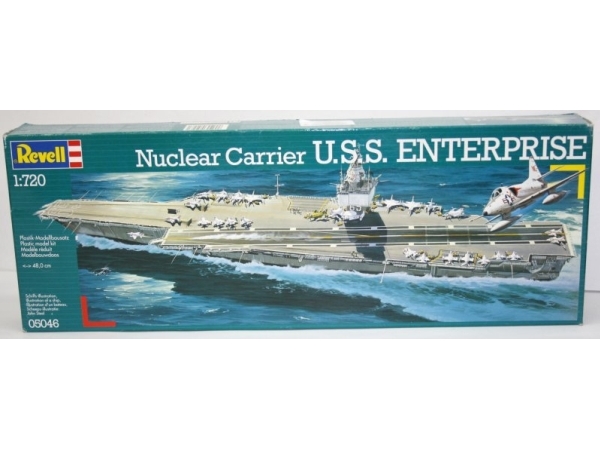 Revell U.S.S. Enterprise, Model af skib, Monteringssæt, 1:720, USS Enterprise (CVN-65), Plast, Pro