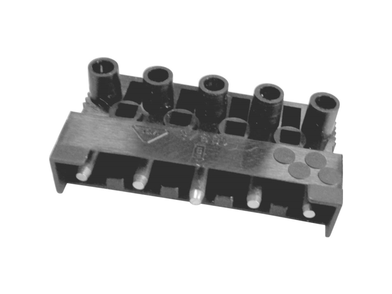Adels-Contact 12291 163 St/5 Ds Forbindelsesklemme Fleksibel: -2.5 Mm² Stift: -2.5 Mm² Poltal: 5 1 Stk Sort