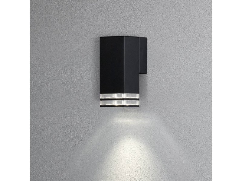 Konstsmide Pollux 411-750 Udendørs Vægbelysning Led (Rgb) Gu10 7 W Sort