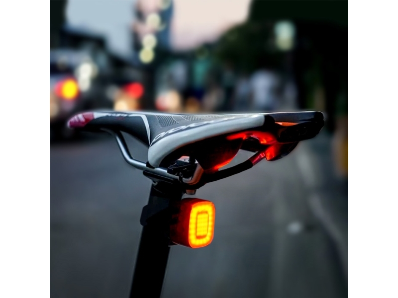 Maclean cykellampa bak USB AUTO STOP sensorskymning Maclean Energy MCE355 COB LED max 125 lm 450 mAh | Sport & Träning - Tillbehör - Cykelljus | GameStuff