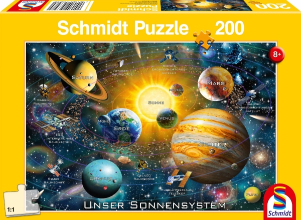 Schmidt Spiele Unser Sonnensystem, 150 Stück(E), Gewürze, 8 Jahr(E)