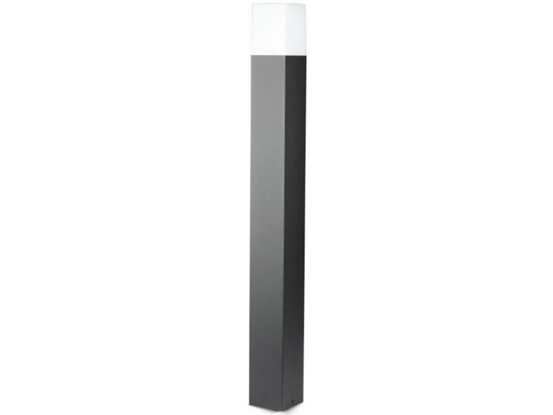 Lauko Šviestuvas V-Tac, Aliuminis, Juodas, Ip54, Gu10, 80X80x800mm