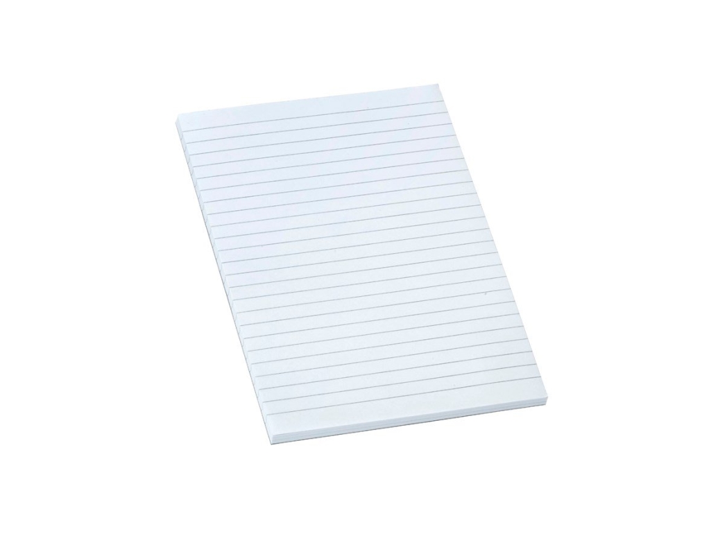 Block Bantex A5 fodrad utan hål | Papper & Emballage - Block & Post-It - Block | GameStuff