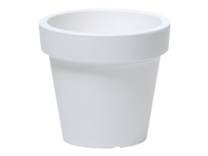 Prosperplast Lofly blomkruka diameter 30 cm vit | Trädgården - Trädgårdstillbehör - Krukor & Kannor | GameStuff