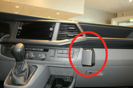 Brodit 855588, Mobil Computer, Mobiltelefon/Smartphone, Navigator, Passiv Holder, Bil, Sort