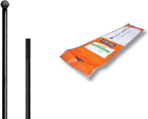 Speichen Mac14 2.0-2.0-2.0 Edelstahl 274 Mm Schwarz 72 Stk.
