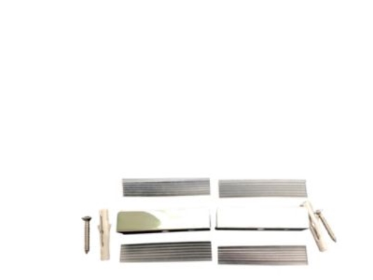 Vetro bottenstöd - Vetro bottenstöd för fast duschvägg. 60x15x15 mm. 3 mm Air | VVS Artiklar - Badrum - Duschset & Tillbehör | GameStuff