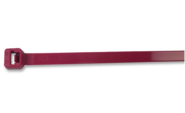 Panduit PLT2S-C2, Nylon, Rød, UL, CE, CSA, 188 mm, 4,8 mm, 1,3 mm