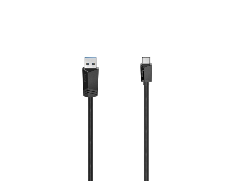 Hama 00200657, 1 M, Usb A, Usb C, Usb 3.2 Gen 2 (3.1 Gen 2), 10 Gbit/S, Schwarz