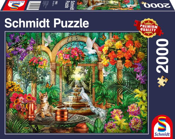 Schmidt Spiele Atrium, 2000 Stück(E), Flora & Fauna