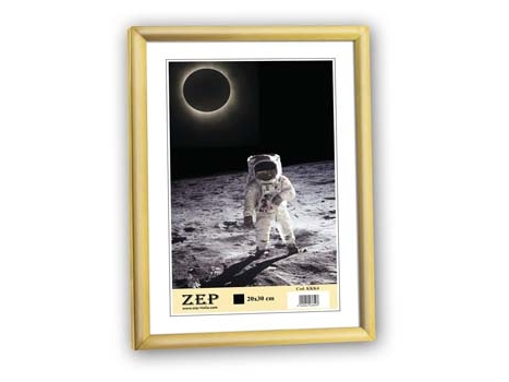 Zep Basic, Gold, Einzelbilderrahmen, Tisch, Wand, 30 X 40 Cm, Rechteckig