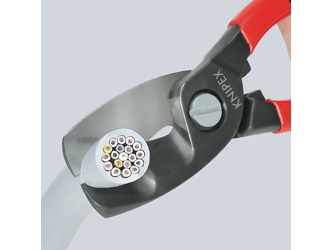 Knipex 95 11 200, Sidavbitare, 2 cm, Stål, Plast, Röd, 200 mm | EL Artiklar - Verktyg för EL - Kabelverktyg | GameStuff