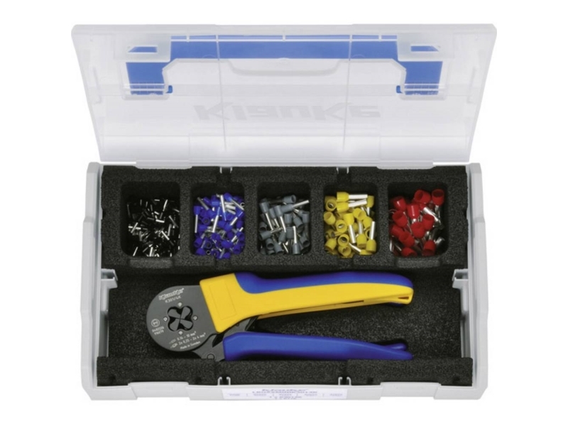 Klauke LBOXXMINIK3014K Kabelsko sortiment 1,50 mm² 10 mm² Svart, Blå, Grå, Gul, Röd 1 st | Datortillbehör - Nätverk - Övriga tillbehör | GameStuff