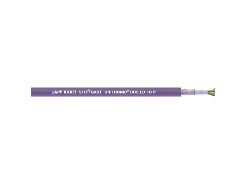 LAPP 2170814-100 Busskabel UNITRONIC® BUS 2 x 2 x 0,25 mm² Violet 100 m | EL Artiklar - Kablar och ledningar - busstrådar | GameStuff