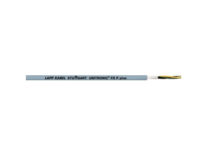 LAPP 28663-100 Slæbekædekabel UNITRONIC® FD P PLUS 10 x 0.25 mm² Grå 100 m