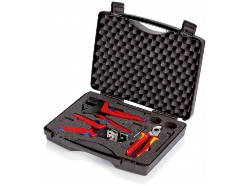 Knipex 97 91 03 Elektriker Werkzeugkoffer Bestückt B X H T 345 80 280 - Werkzeugkoffer Für Photovoltaik · Bestückt Mit Werkzeugen Für Die Phot