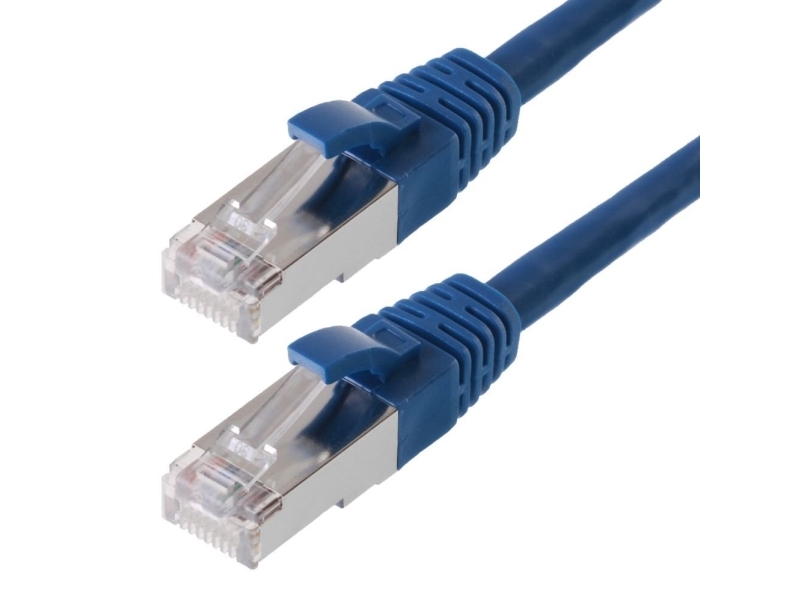 Helos CAT6 S/FTP (PIMF), 30m, 30 m, Cat6, SF/UTP (S-FTP), RJ-45, RJ-45, Blå | Datortillbehör - Kablar & adaptrar - Nätverkskablar | GameStuff
