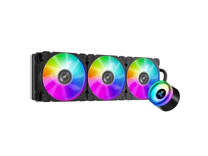 Jonsbo Angeleyes Tw2-360 Pro Color, All-In-One-Flüssigkeitskühler, 62,8 Cfm, Schwarz