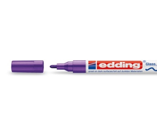 Paintmarker, Edding 751, 1–2 Mm, Lila, Packung À 10 Stk.