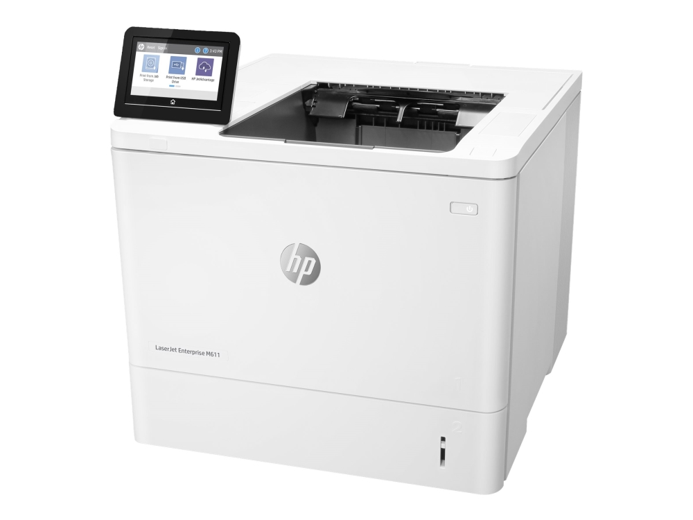 HP LaserJet Enterprise M611dn - Printer - S/H - Duplex - laser - A4/Legal - 1200 x 1200 dpi - op til 61 spm - kapacitet: 650 ark - USB 2.0, Gigabit L